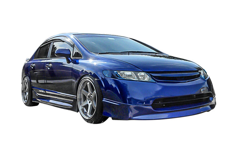 2006-2008 Honda Civic Sedan JDM Style Front Bumper Lip