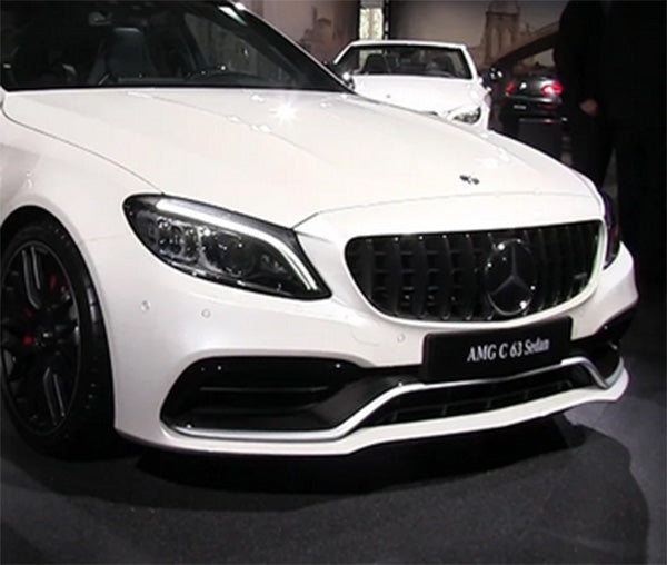 2015-2018 Mercedes-Benz C63/C63S GT Style Front Grille (Gloss Black)