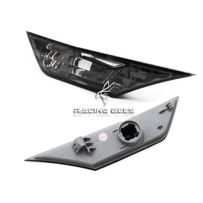 2016-2019 Honda Civic 2/4/5Door Side Marker Lens with LED Bulbs (Smoke/Clear)