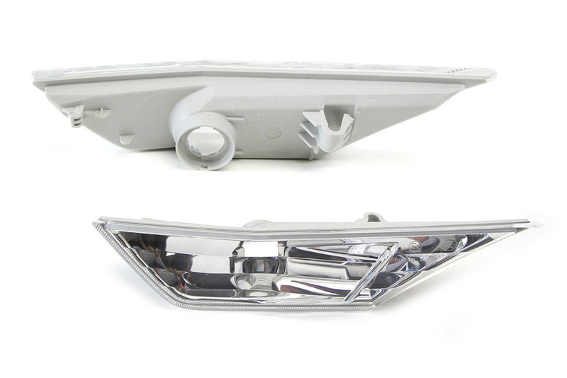 2016-2019 Honda Civic 2/4/5Door Side Marker Lens with LED Bulbs (Smoke/Clear)