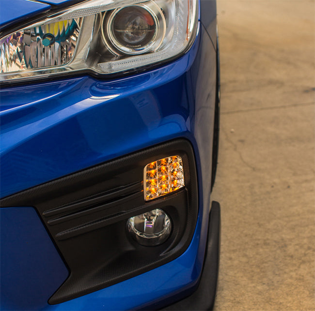 2015-2018 Subaru WRX/STI OEM Style LED Front Turn Signal Housing Lights