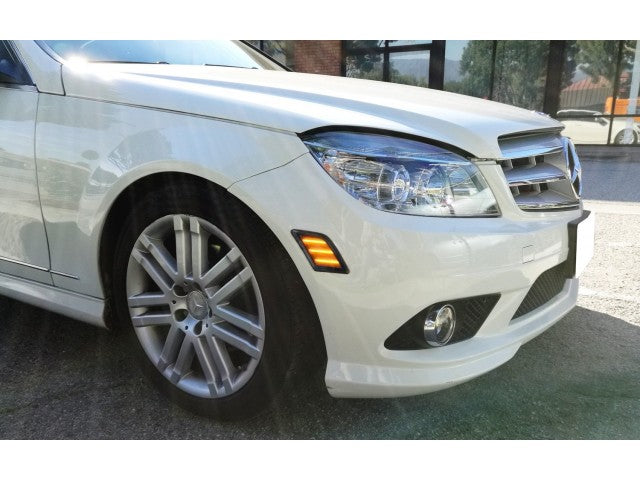 2008-2011 Mercedes-Benz C Class LED Side Marker Lights (Smoke)