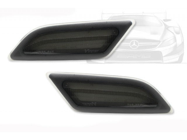 2012-2014 Mercedes-Benz C Class LED Side Marker Lights (Smoke/Clear)