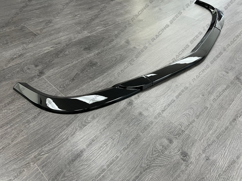 2012-2014 Mercedes-Benz C Class GH Style Front Bumper Lip (BLACK)