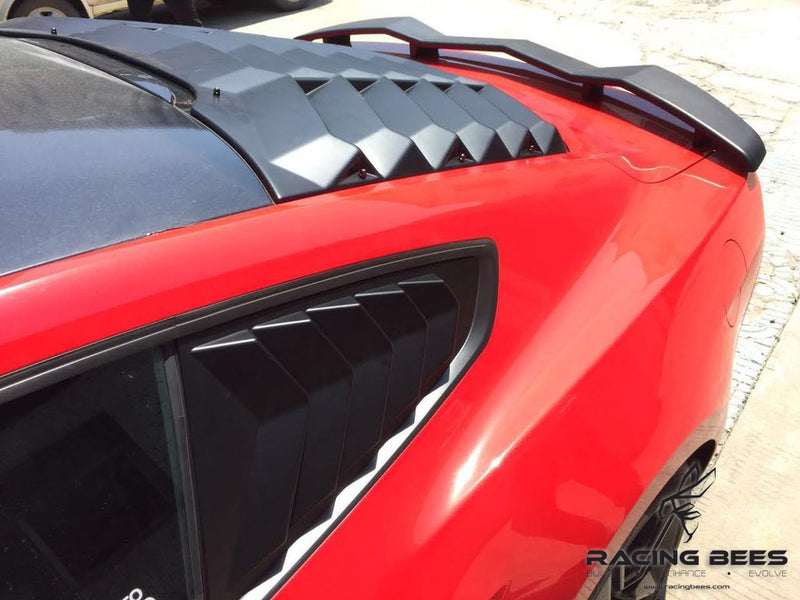 2015-2017 Ford Mustang Side Window Louvers