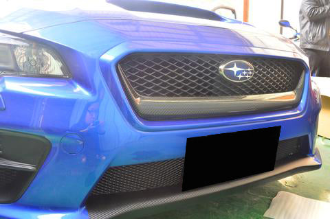 2015-2017 Subaru WRX/STI OEM Style Grille Garnish/Trim (Carbon Fiber)