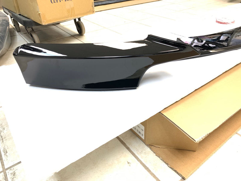 2011-2016 BMW F10 5 Series M-Peformance Style Front Bumper Lip (Black)