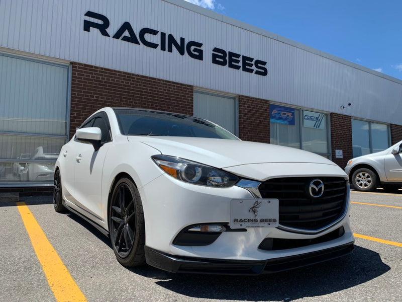 2017-2018 Mazda 3 Sedan/Hatchback MK Style Front Bumper Lip