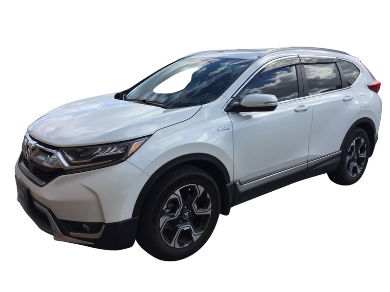 Window Visor with Chrome Trim for 2017-2022 Honda CR-V