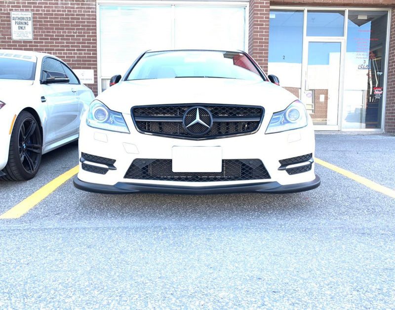 2012-2014 Mercedes-Benz C Class GH Style Front Bumper Lip