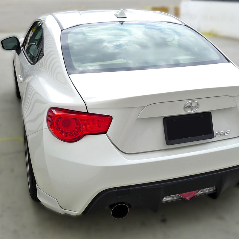 2012-2016 Scion FRS Subaru BRZ LED Tail Lights (Chrome Housing/Red Lens)