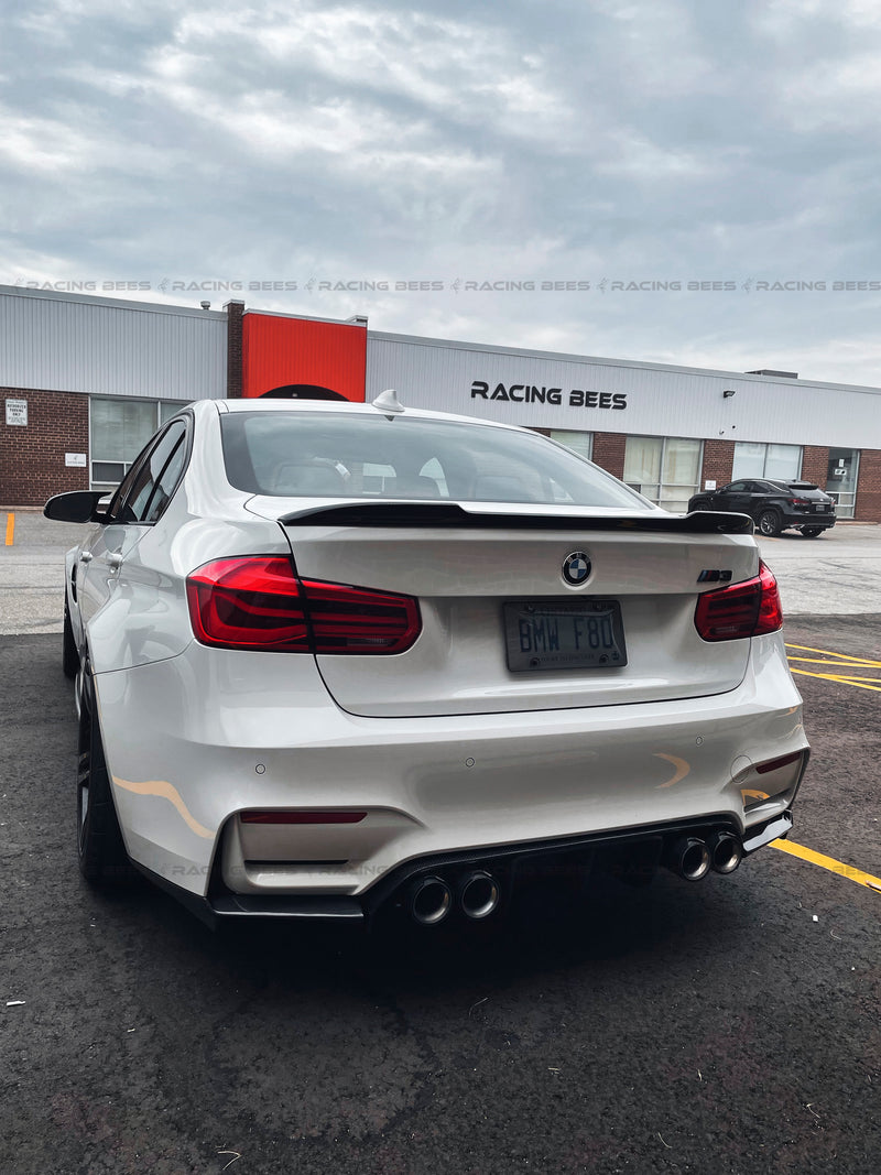2015-2019 BMW F80/F82 M3/M4 V Style Rear Diffuser (Carbon Fiber)