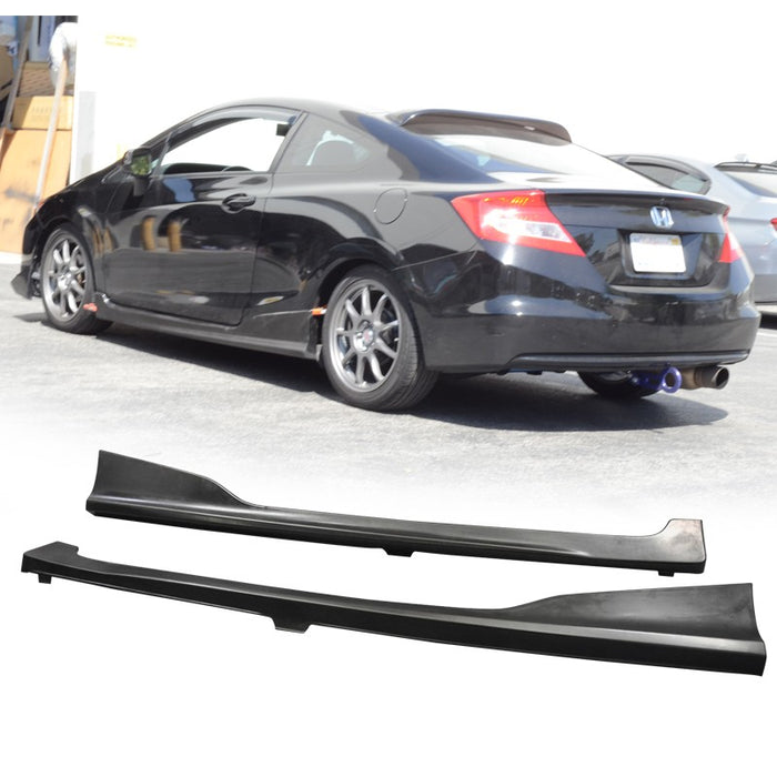 2012-2015 Honda Civic Coupe HFP Style Side Skirts