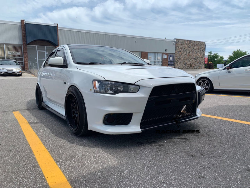 2008-2017 Mitsubishi Lancer EVO Style Front Bumper Conversion