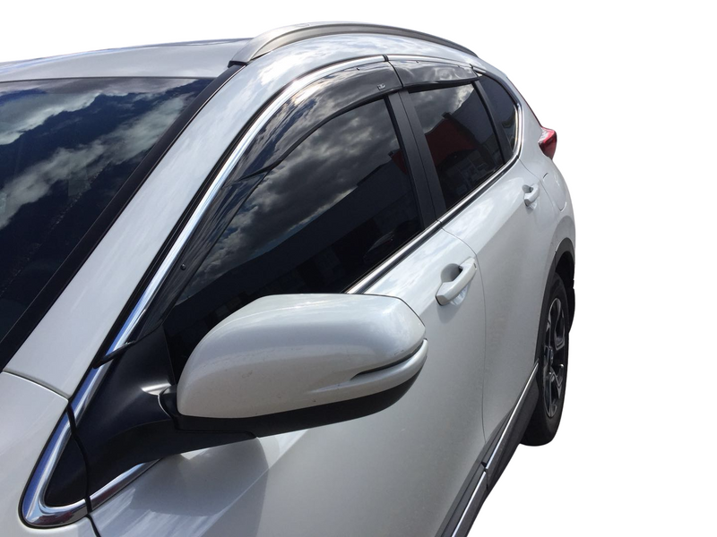 Window Visor with Chrome Trim for 2017-2022 Honda CR-V