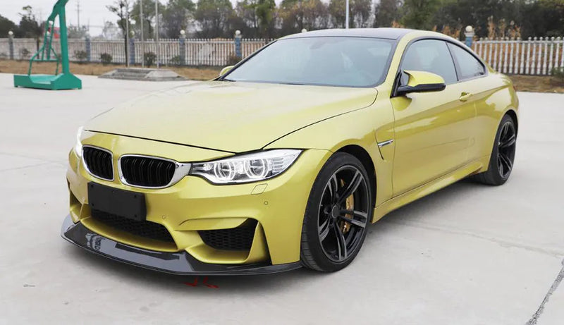 2015-2019 BMW F80/F82 M3/M4 RS Style Front Bumper Lip (Carbon Fiber)