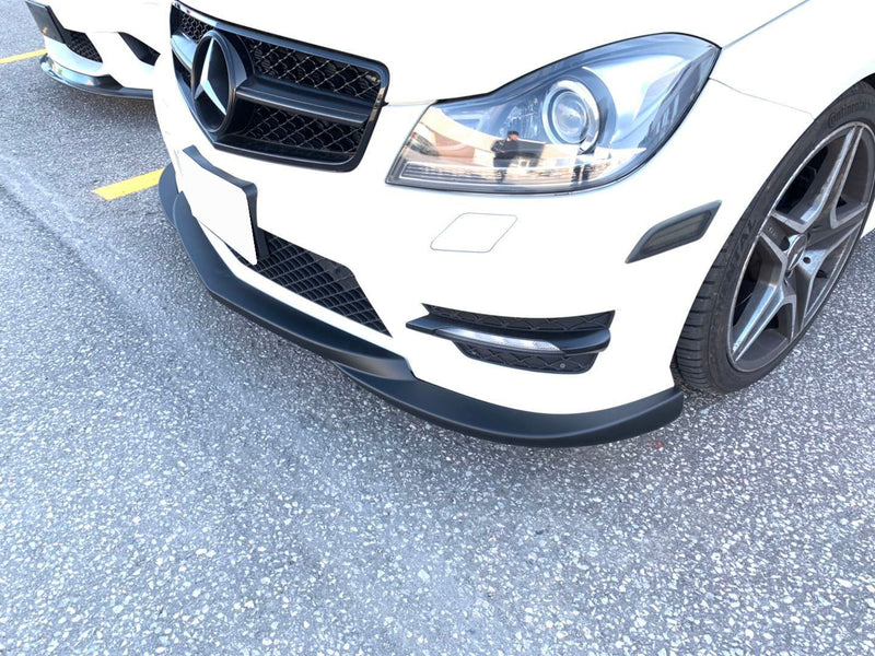 2012-2014 Mercedes-Benz C Class GH Style Front Bumper Lip
