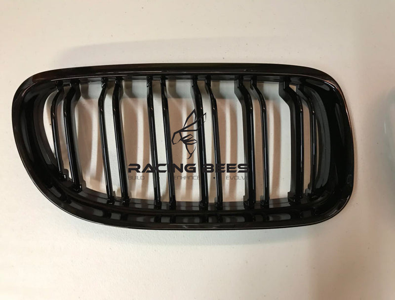 2009-2011 BMW E90 3 Series LCI M Style Tri-Colour Kidney Grilles
