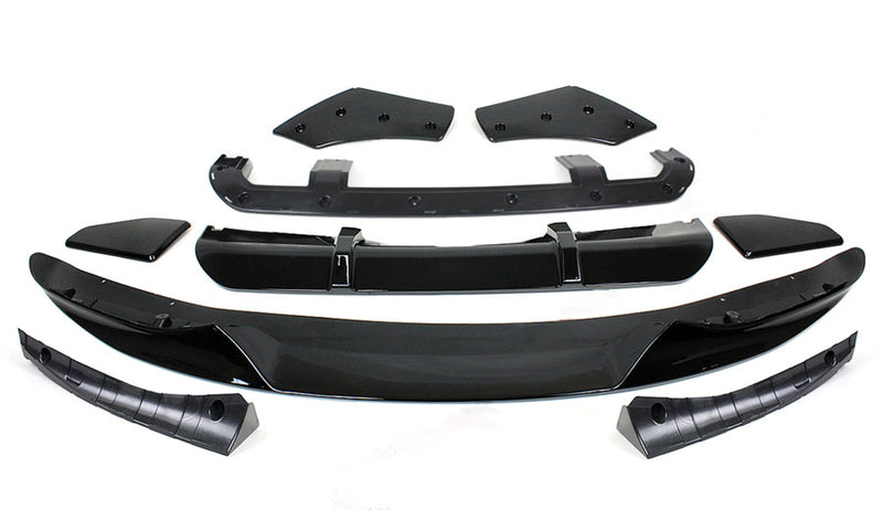 2014-2018 BMW F15 X5 M-Performance Style Front+Rear Aero Body Kit (Black)