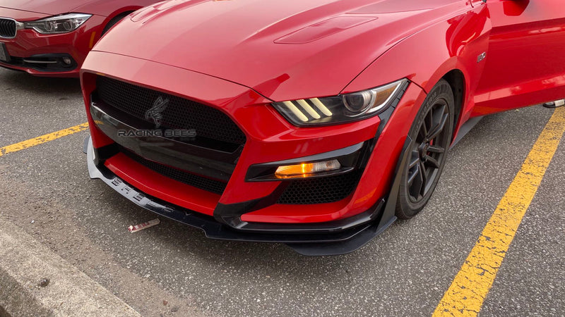2015-2017 Ford Mustang GT500 Style Front Bumper Conversion