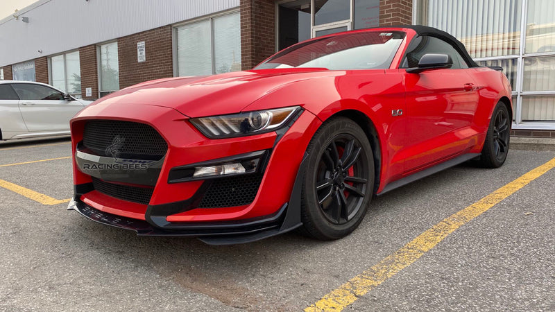 2015-2017 Ford Mustang GT500 Style Front Bumper Conversion