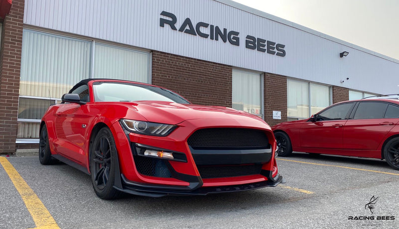 2015-2017 Ford Mustang GT500 Style Front Bumper Conversion