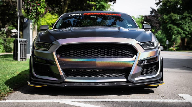 2015-2017 Ford Mustang GT500 Style Front Bumper Conversion