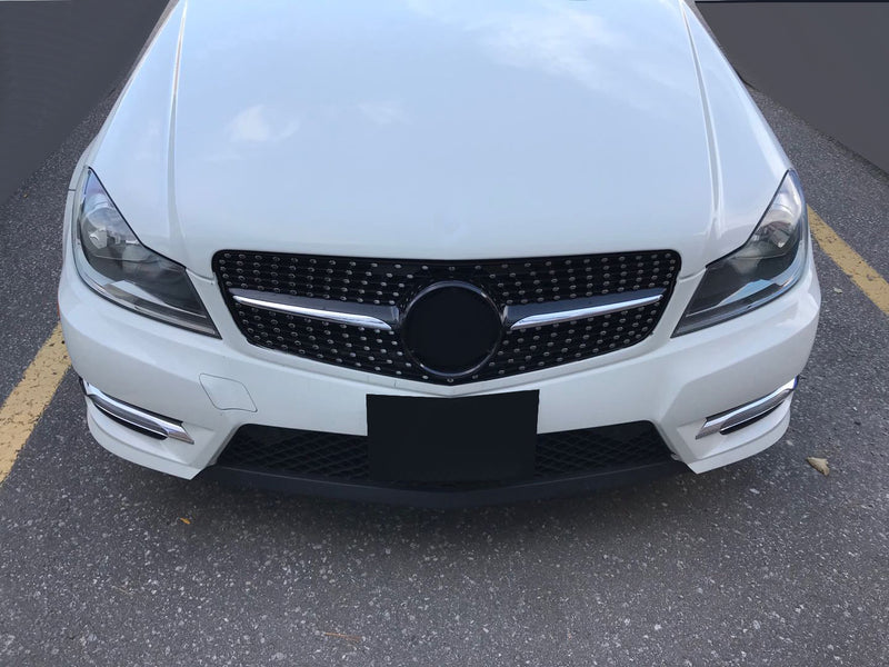 2012-2014 Mercedes-Benz C Class Diamond Style Grille