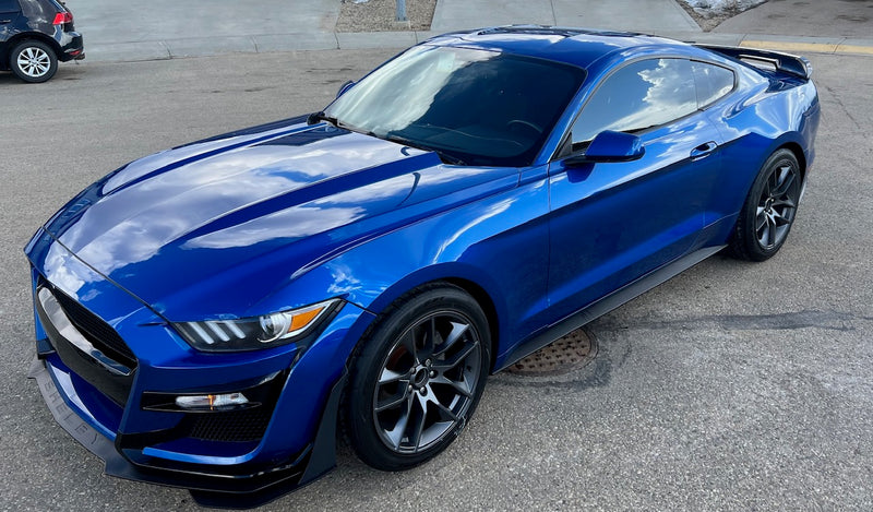 2015-2017 Ford Mustang GT500 Style Front Bumper Conversion
